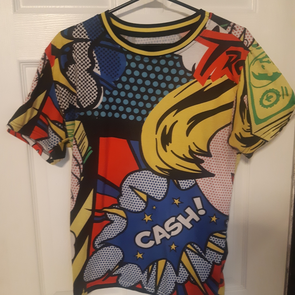 Reason Colorful Pop Art Short Sleeve Tee